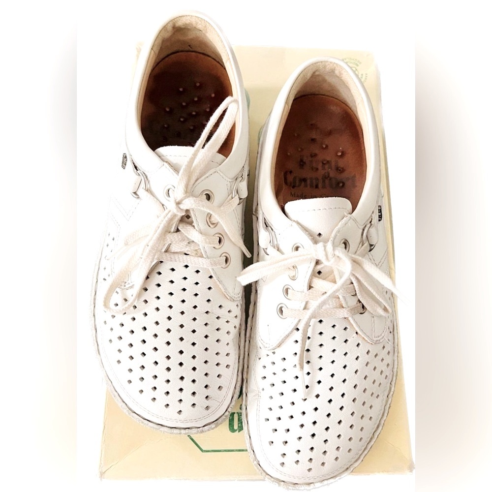 Finn Comfort  Made in Germany Lugano Men/Women unisex perforated leather shoes
